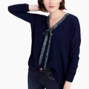 J Crew Abigail Borg Sweater Size M